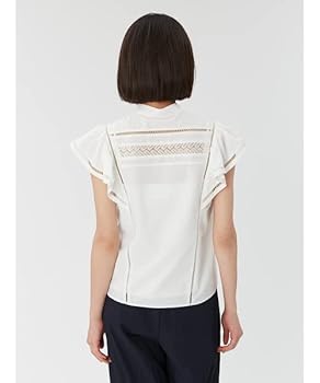 Amazon | [フレイ アイディー] レースコンビブラウス FWFB232040